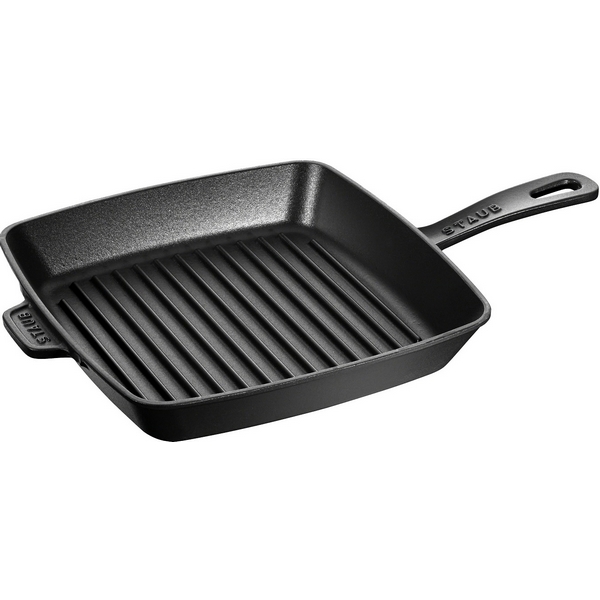 

Сковорода-гриль квадратная, 26 см, черная 12122623 Staub, Grill Pans 12122623