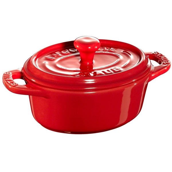 

Мини-кокот овальный, 11 см, 0,2 л, вишневый 40511-086 Staub, Ceramics 40511-086