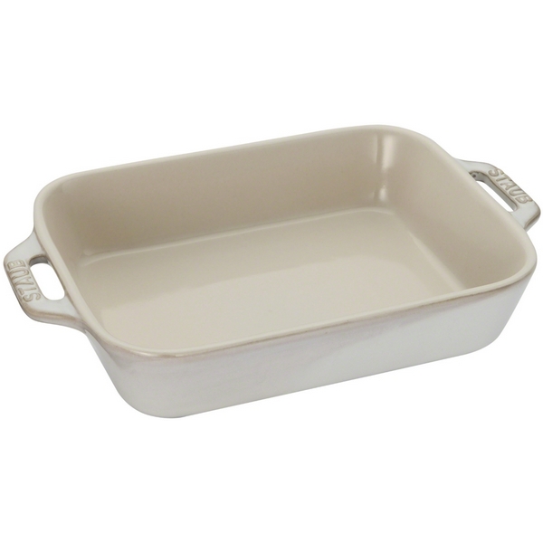 

Форма для запекания, прямоугольная 34x24 см, слоновая кость 40511-887 Staub, Ceramics 40511-887