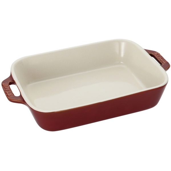 

Форма для запекания, прямоугольная 34x24 см, античный медный 40511-889 Staub, Ceramics 40511-889