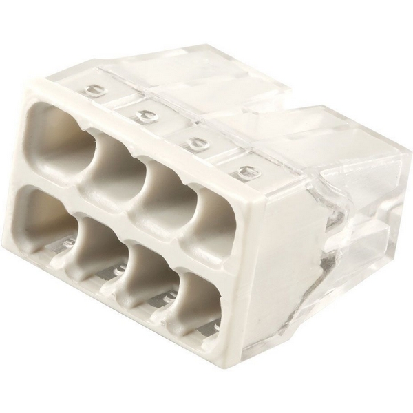 Изображение товара Клемма пружинная 8-и проводная Stekker 32392