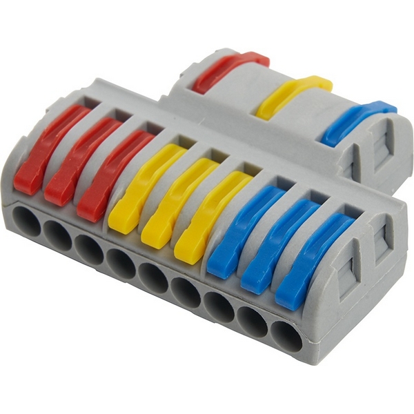 Изображение товара Клемма рычажковая Stekker 39500 для соединения проводов 32 А 400 В