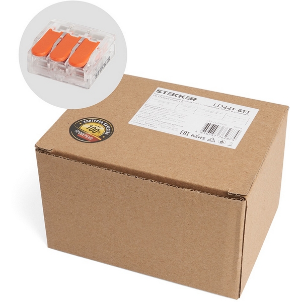 Изображение товара Универсальная компактная клемма Stekker 39864