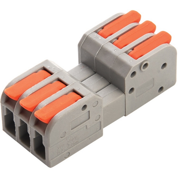 Изображение товара Клемма рычажковая Stekker 39874 - соединительная запчасть для электросистем