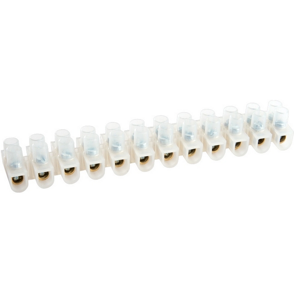 Изображение товара Клеммная колодка винтовая Stekker 12 пар прозрачная IP00