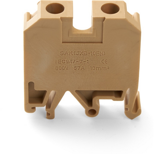 Изображение товара Зажим наборный изолированный винтовой 10мм2 Stekker 39936 для электромонтажа