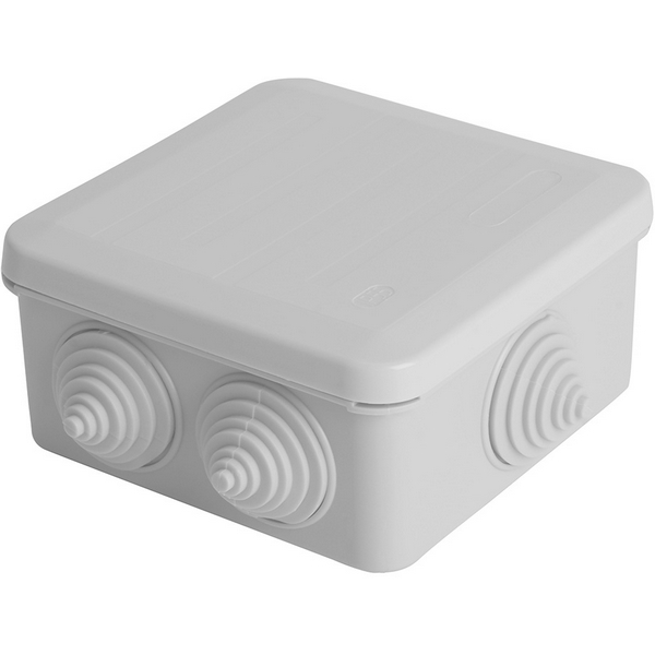 

Коробка разветвительная 6 вводов (серый) Stekker 39998, 39998