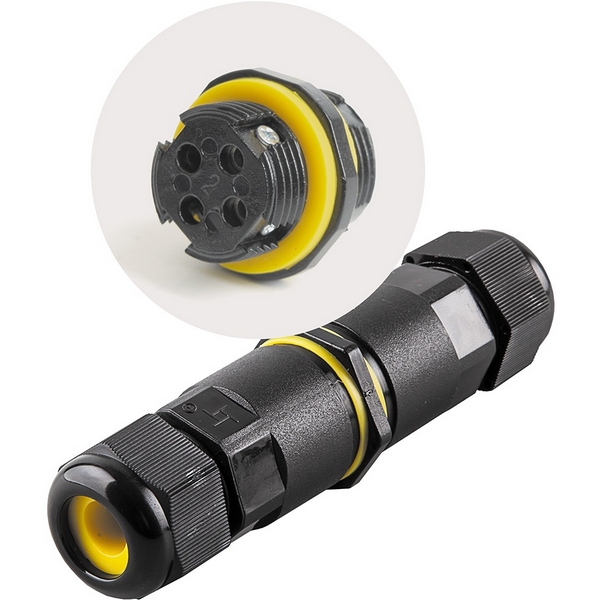 Изображение товара Соединитель-коннектор для проводов Stekker 49186 черный