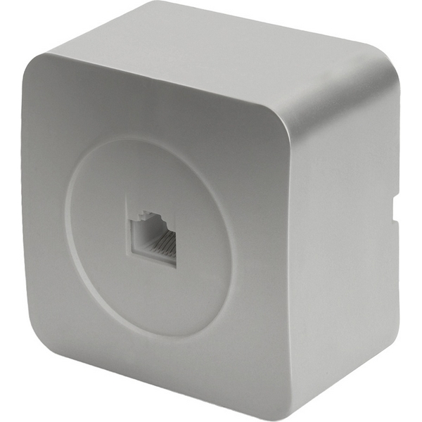 

Розетка Ethernet RJ-45 (серебро) Stekker София 49324, София 49324