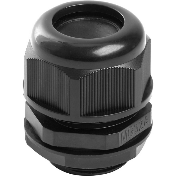 Изображение товара Сальник диаметр проводника 18-25 мм Stekker 49454 IP68 Черный надежная защита пыли влаги