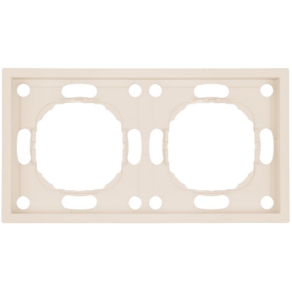 

Рамка на 2 поста (кашемир, soft touch) Stekker Эмили 49911, Кремовый, Эмили 49911