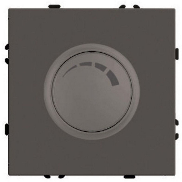 

Диммер 250В 500W (антрацит, soft touch) Stekker Эмили 49920, Серый, Эмили 49920