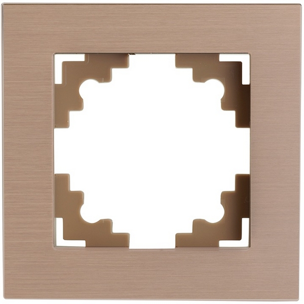 

Рамка на 1 пост (шампань) Stekker Катрин 50010, Катрин 50010