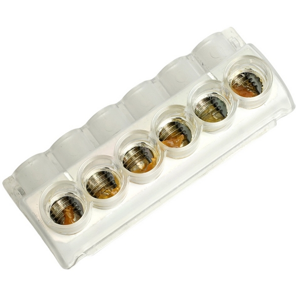 Изображение товара Клемма 6-ти контактная Stekker 50216 для электросистем и запчасти