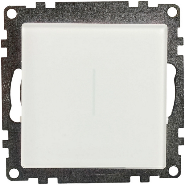 

Выключатель сенсорный одноклавишный (белый) Stekker Катрин 50274, Катрин 50274