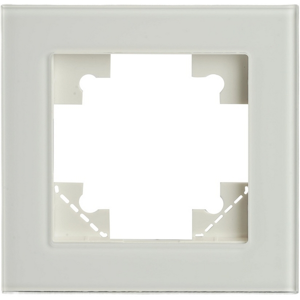 

Рамка на 1 пост (белый) Stekker Катрин 50303, Катрин 50303