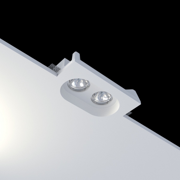 

Встраиваемый потолочный гипсовый светильник Stellanova IZAR SN 008OV, Белый, Izar SN 008OV