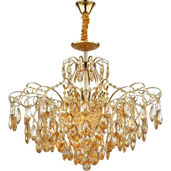 

Подвесная люстра хрустальная Berta 1038/03/08P (Stilfort), Золото, Berta 1038/03/08P
