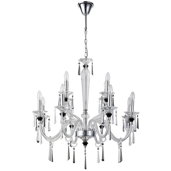 

Подвесная люстра Stilfort Lussi 1052/09/12P, Хром, Lussi 1052/09/12P