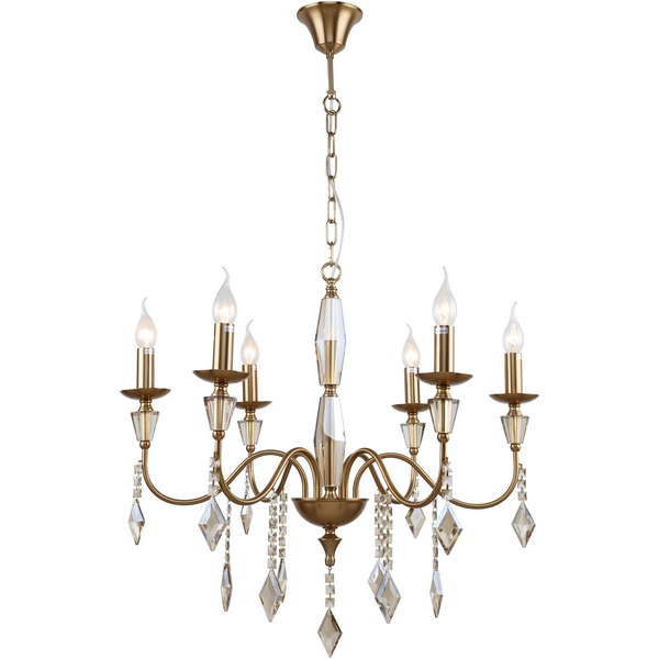 

Подвесная люстра хрусталь Stilfort Grace 1053/05/06P, Бронза, Grace 1053/05/06P