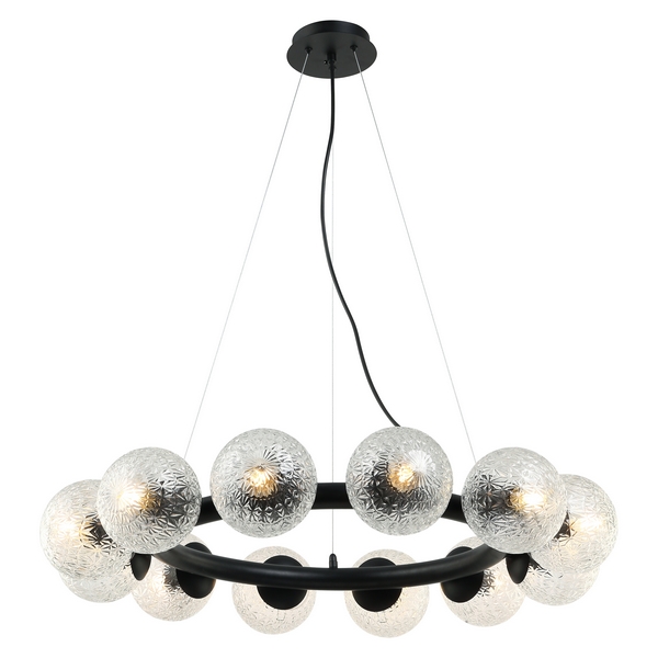 

Подвесная люстра Stilfort Sienna 2100/02/12P, Черный, Sienna 2100/02/12P