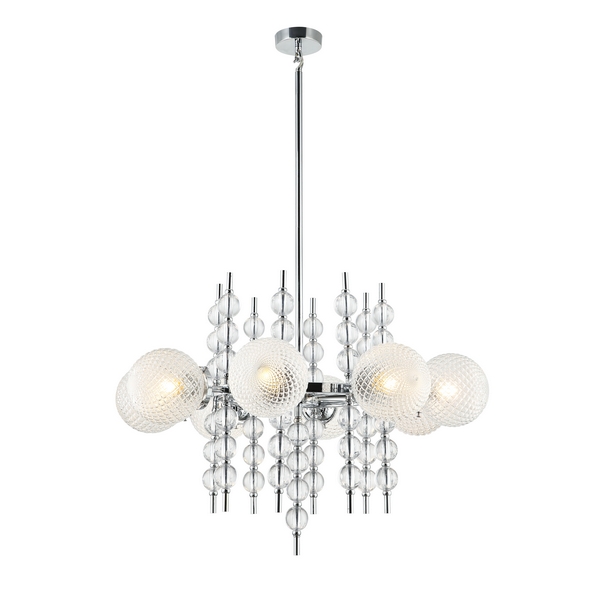 

Потолочная люстра Stilfort Queenly 2120/09/08P шарики, Хром, Queenly 2120/09/08P