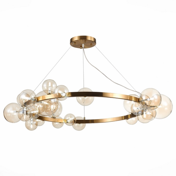 

Подвесная люстра светодиодная ST Luce Necton SL1165.303.24, Бронза, Necton SL1165.303.24