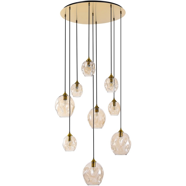 

Подвесной светильник ST Luce Idesia SL1188.303.09, Коньячный, Idesia SL1188.303.09