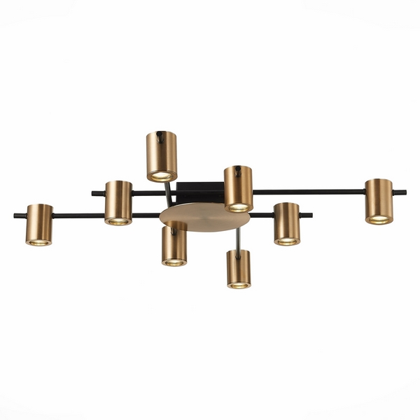 

Потолочная люстра светодиодная ST Luce Veroli SL1207.402.08, Латунь, Veroli SL1207.402.08