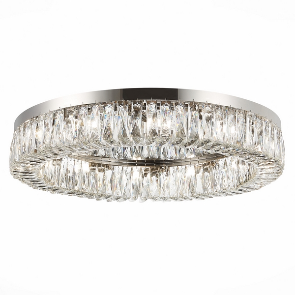 

Потолочная люстра хрустальная ST Luce Rifrazio SL1226.102.12, Никель, Rifrazio SL1226.102.12