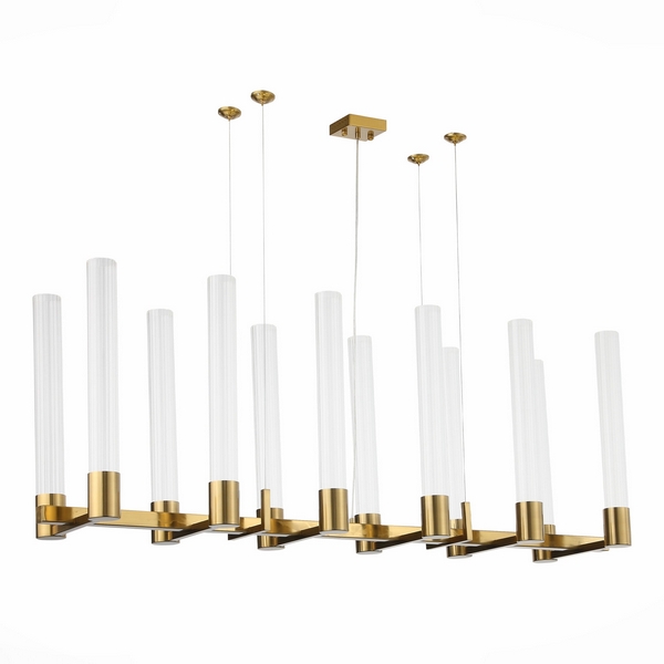 

Подвесная люстра светодиодная ST Luce Terni SL1229.303.12, Латунь, Terni SL1229.303.12