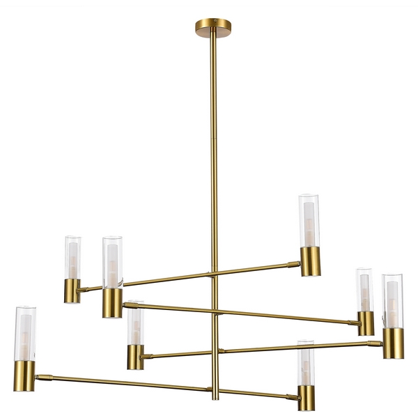 

Потолочная люстра на штанге ST Luce Vitra SL1239.303.08, Латунь, Vitra SL1239.303.08