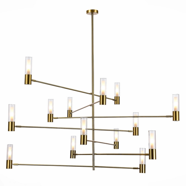 

Потолочная люстра на штанге ST Luce Vitra SL1239.303.14, Латунь, Vitra SL1239.303.14