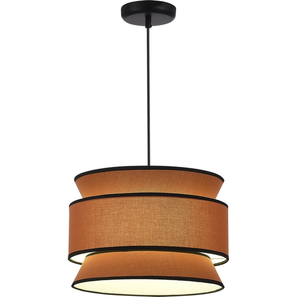 

Подвесной светильник ST Luce Jackie SL1354.403.01 Черный/Кирпичный, Черный E27 1*40W, Коричневый, Jackie SL1354.403.01