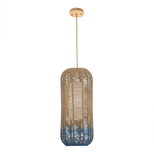 

Светильник подвесной ST Luce Vimini SL1514.603.01 Древесный/Бежевый,Синий E27 1*40W VIMINI, Vimini SL1514.603.01