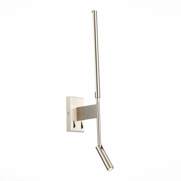 

Бра светодиодное для чтения с выключателем ST Luce Ralio SL1580.101.02, Никель, Ralio SL1580.101.02