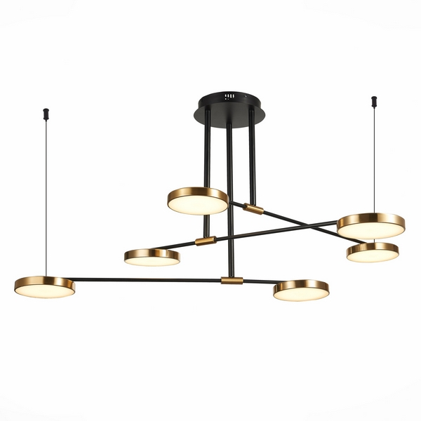 

Потолочная люстра светодиодная ST Luce Farone SL1605.403.06, Черный, Farone SL1605.403.06