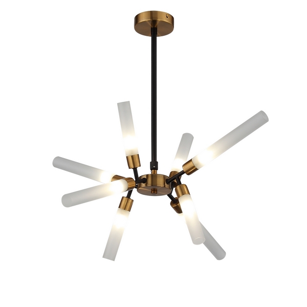 

Потолочная люстра светодиодная ST Luce Splio SL1620.242.08, Золото, Splio SL1620.242.08