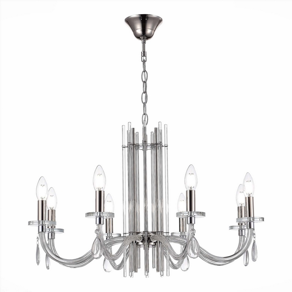 

Подвесная люстра ST Luce Epica SL1656.103.08, Никель, Epica SL1656.103.08