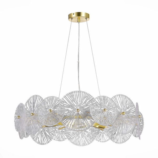 

Подвесная люстра ST Luce Flero SL1657.203.08, Прозрачный, Flero SL1657.203.08