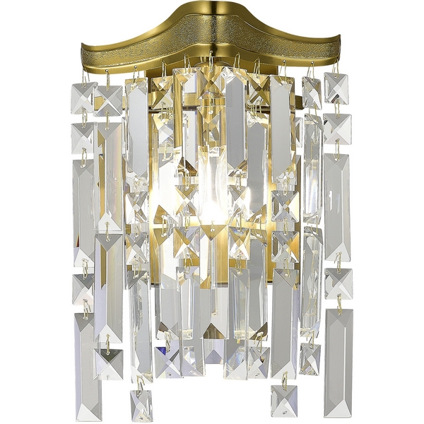 

Бра хрусталь ST Luce Ofelia SL1659.301.01 Латунь/Прозрачный E14 1*60W, Ofelia SL1659.301.01