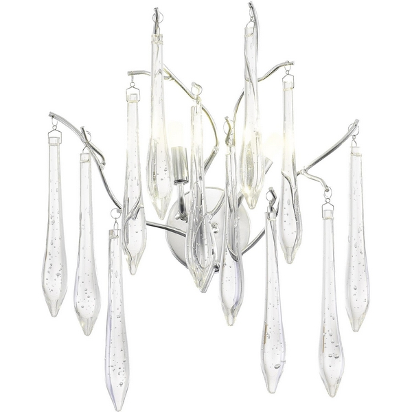 

Бра ST Luce Teardrops SL1660.101.02 Хром/Хром, Прозрачный G9 2*5W 4000K, Teardrops SL1660.101.02