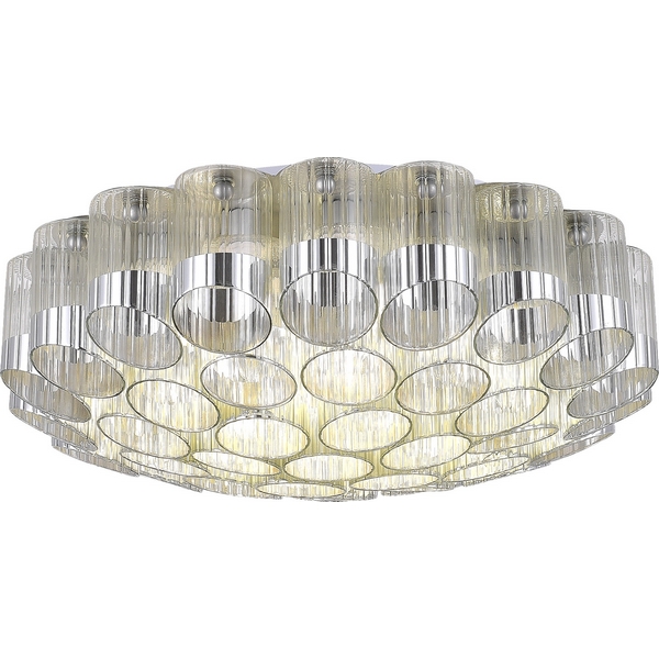 

Потолочная люстра ST Luce Accord SL1662.102.19 Никель/Никель, Прозрачный E14 19*60W, Accord SL1662.102.19