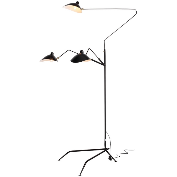 

Торшер с выключателем на треноге ST Luce Spruzzo SL305.405.03, Черный, Spruzzo SL305.405.03