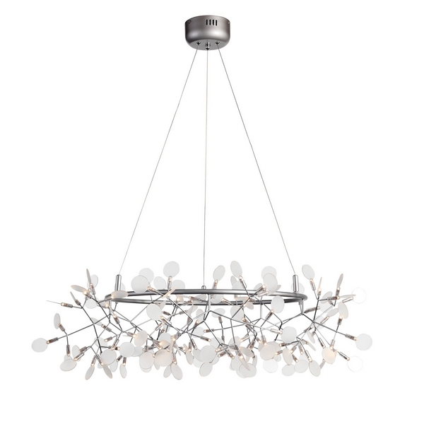 

Подвесная люстра светодиодная ST Luce Rafina SL379.103.135, Серебро, Rafina SL379.103.135