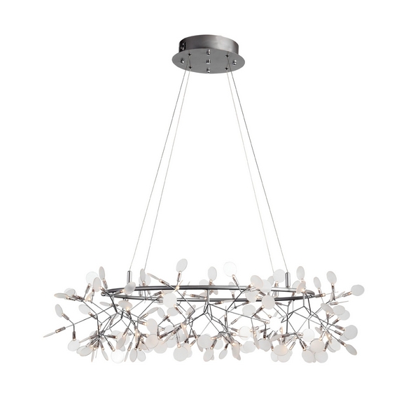 

Подвесная люстра светодиодная Rafina SL379.103.162 (ST Luce), Серебро, Rafina SL379.103.162