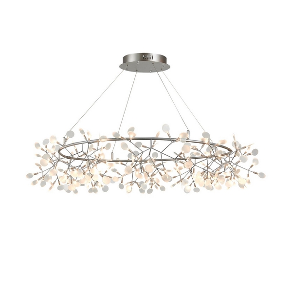 

Подвесная люстра светодиодная ST Luce Rafina SL379.103.216, Серебро, Rafina SL379.103.216
