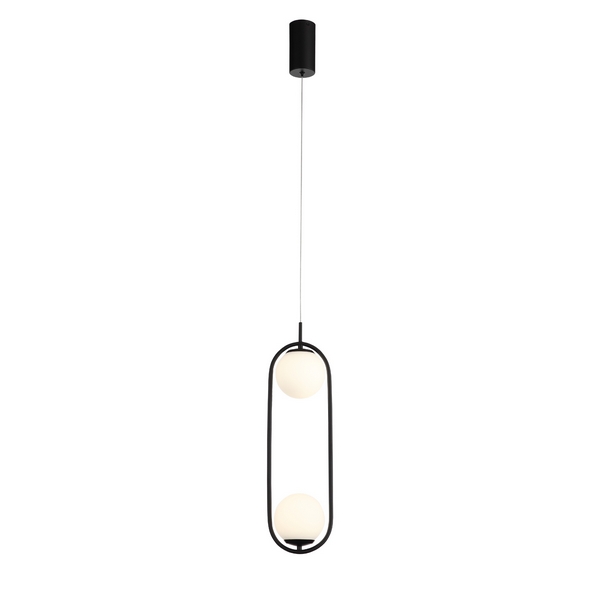 

Подвесной светильник светодиодный ST Luce Donolo SL395.403.02 шарики, Черно-белый, Donolo SL395.403.02