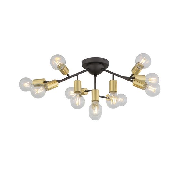 

Потолочная люстра Foglione SL437.402.12 (ST Luce), Золото, Foglione SL437.402.12