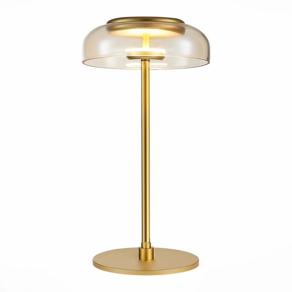 

Интерьерная настольная лампа светодиодная ST Luce Lazio SL6002.204.01, Золото, Lazio SL6002.204.01